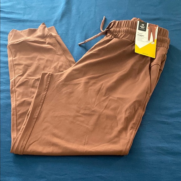 Brown Jogger Pants - Picture 1 of 4